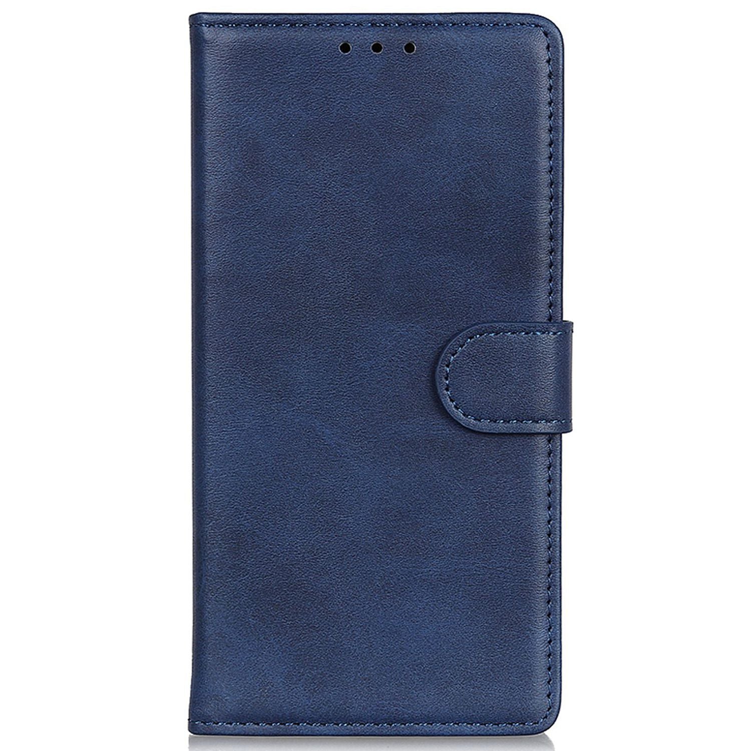 For Samsung Galaxy Xcover7 Cowhide Texture Leather Case with Wallet Stand - Blue For Samsung Galaxy Xcover7 Cowhide Texture Leather Case with Wallet Stand - Blue